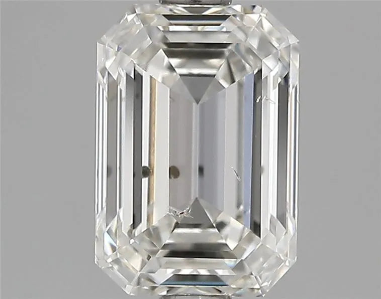 1.71ct Emerald Natural Diamond (Colour I, Clarity SI2, Cut EX, GIA Certified)