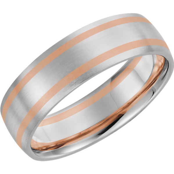 Two Tone Comfort Fit Band