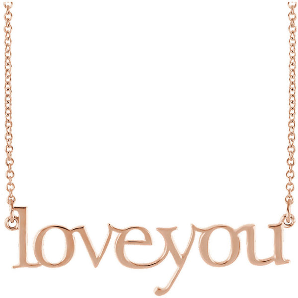 "love you" Necklace