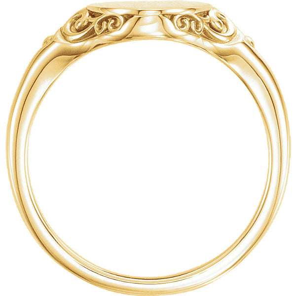 Oval Signet Ring