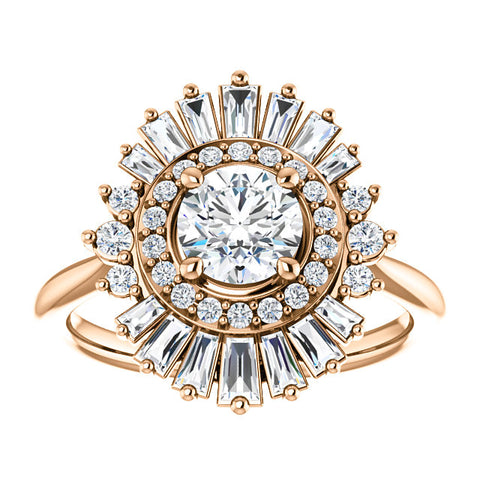 Art Deco Engagement Ring