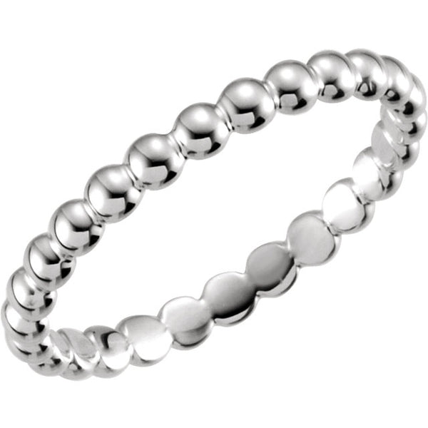 Beaded Stackable Ring