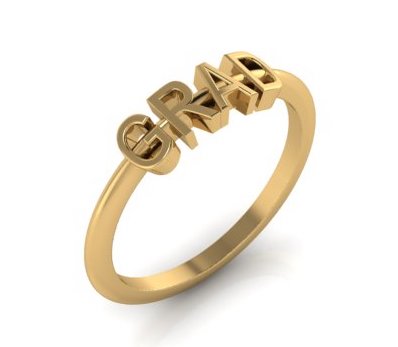 Grad Gold Ring