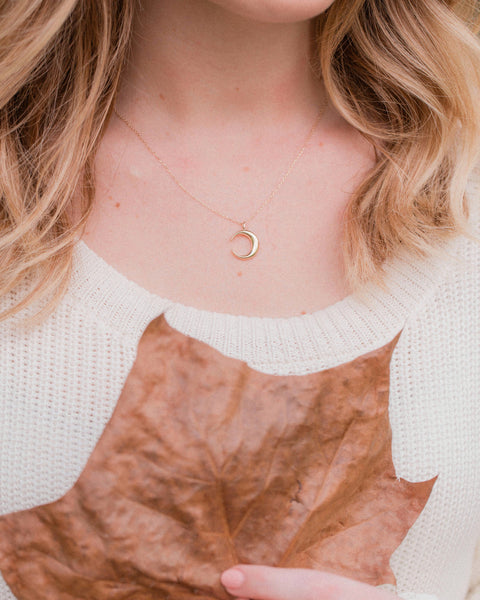 Crescent Moon Necklace